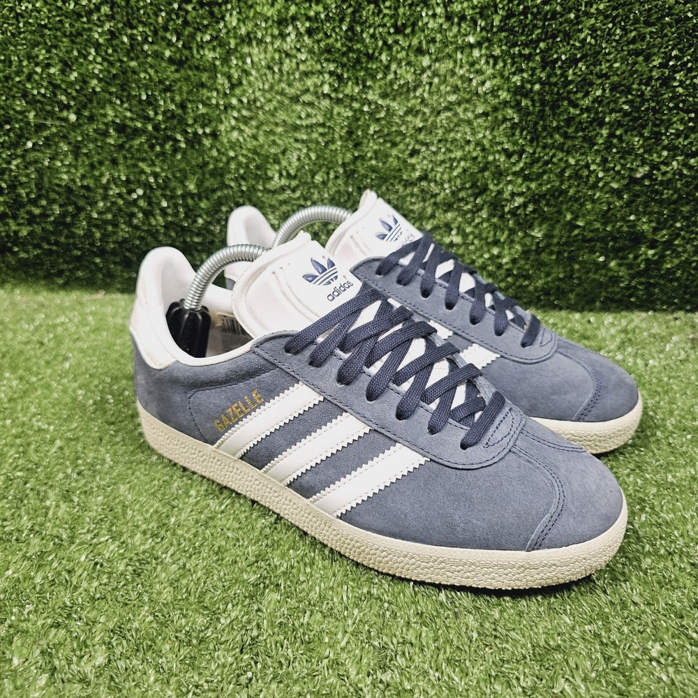 Adidas Gazelle Blue Athletic Comfort Sneakers BY9353 Womens Size US‎ 5